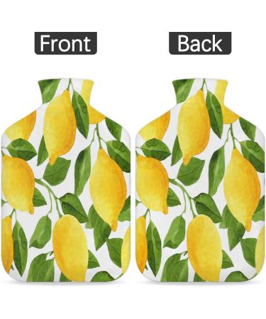 Large 2L Heat Bottle with Amniotic Petals & Fluffy Cover - Cozy Pain Relief for Back Neck & Shoulders - Buy Online on GoSupps.com