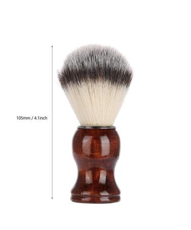 Portable Beard Brush - Wooden Handle Shaving Brush for Effortless Grooming | International Shipping Available - Buy Online on GoSupps.com