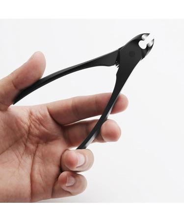 HCHGJKN Nail Clippers Stainless Steel Super-Sharp Nail Clipper Callus Shaver Toenails Ingrown Pedicure Paronychia Improved(Schwarz) Black - Buy Online on GoSupps.com