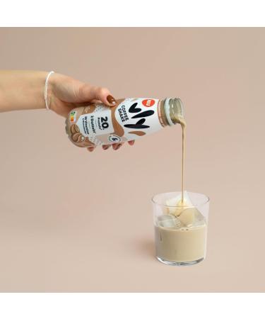 VLY Coffee 400ml - Vegan Protein Drink | 20g Protein No Added Sugar Low-Calorie - 16 Pack Milk Alternative - Buy Online on GoSupps.com