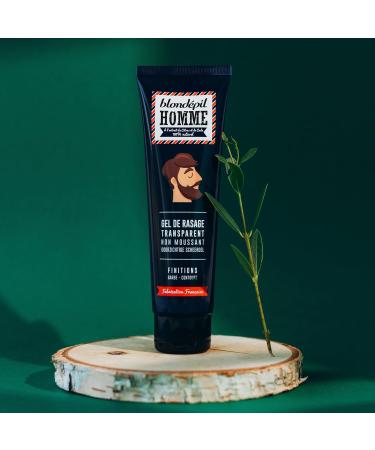 Blond pil Homme - Transparent shaving gel Optimal glide Clean finishes. Men's shaving gel. Pack of 2. Made in France 150ml tube - Buy Online on GoSupps.com
