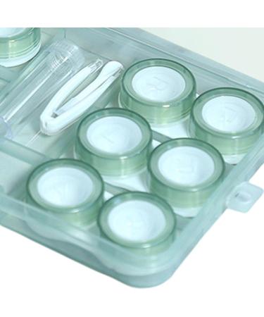 Colcolo 6x Portable Contact Lens Storage Boxes - Leak-Proof Compact & Clean Lens Protection - Buy Online on GoSupps.com