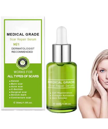 Goopgen Advanced Scar Repair Serum Medical Grade Scar Repair Serum Nature Scar Treatment Serum Scar Remove Medical Grade Scar Serum for All Types of Scars (1 Pcs)