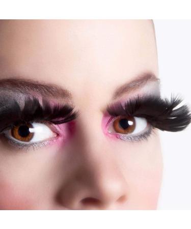 Buy Boland 01640 Self-Adhesive Black Eyelashes - Easy Application for Parties & Carnivals - 1 Pair of Premium Artificial Eyelashes - Buy Online on GoSupps.com