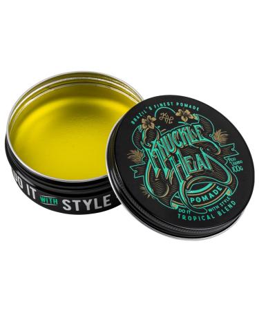 Tropical Pomade for Men - Medium Hold Water-Based Hair Styling | Refreshing Tropical Scent | All-Day Shine & Nourishment - Buy Online on GoSupps.com