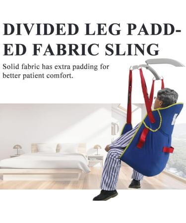 Patient Lift Slings Patient Lift Toileting Sling Bathroom Transfer Hammock Divided Leg Sling Stair Transfer Belt 4-Point Transfer Sling for Shower Home Use Transfer Belt Large - Buy Online on GoSupps.com