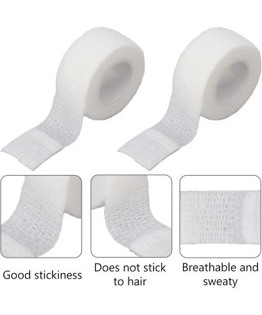 Buy 10 Rolls Self Adhesive Elastic Wrap Bandage - Breathable Cohesive Bandage Tape in White - Perfect for Injury Support & Quick Fixes - Shop Internationally - Buy Online on GoSupps.com
