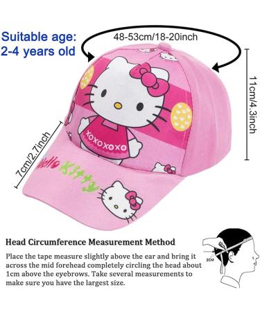 Hello Kitty & Minnie Sommerhut - 2 PCS Children's Cartoon Baseball Cap for Sun Protection | Anime Outdoor Sports Hats - Buy Online on GoSupps.com