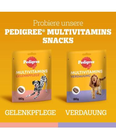 Buy Pedigree Dog Snacks Multivitamins for Immune Support - 30 Soft Tacks 180g | Healthy Dog Supplements Online - Buy Online on GoSupps.com