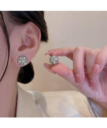Dorina Ear Acupressure Magnetherapy Detox Earrings for Weight Loss - Silver - Buy Online on GoSupps.com
