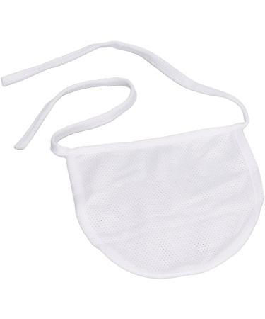 Tracheostomy Cover - Soft & Adjustable Neck Stoma Protection | Promotes Healing | Easy Use (White) - International Shipping - Buy Online on GoSupps.com