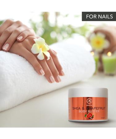 Shea & Grapefruit Body Butter 250g | Natural Moisturizing Cream for Dry Skin | Karit Oil Body Butter | Nourishing Skin Care - Buy Online on GoSupps.com