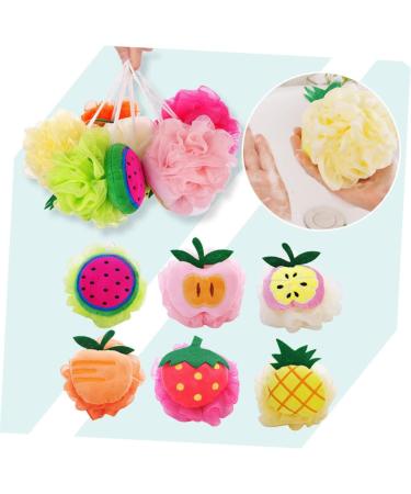 NOLITOY 4pcs Mesh Sponge Bath Ball - Luxurious Shower Pouf & Bath Flower - Perfect for Exfoliating & Relaxation - Pack of 1 - Buy Online on GoSupps.com