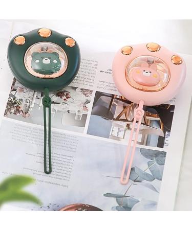 Koterry Mini Cute Cat Claw Shaped Hand Warmer USB Rechargeable Electric Hands Heater for Winter Outdoor Traveling Hiking Green - Buy Online on GoSupps.com