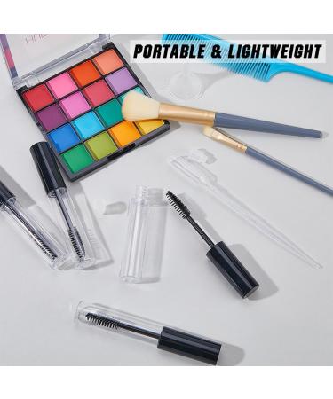 GORGECRAFT 10 Flacon Tube de Mascara Vide de 10ml en Plastique Transparent avec Inserts en Caoutchouc 4 Compte Gouttes de 2ml 2 Mini Entonnoirs pour Huile de Ricin Kit de Cosm tiques Faire Noir - Buy Online on GoSupps.com