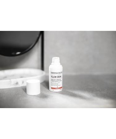 Yellow Cream by Dermaceutic - Anti-dark spot corrector containing Kojic Acid Alpha-Arbutin Licorice Extract White Mulberry Extract Glycolic and Salicylic Acid - 15ml - Buy Online on GoSupps.com