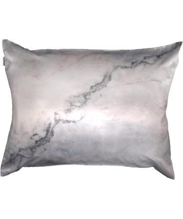 Satin Beauty Pillowcase with Zipper Closure - Smooth Hair & Skin, Anti-Acne, Anti-Wrinkle, Vegan Silk - Baby Pink - Buy Online on GoSupps.com
