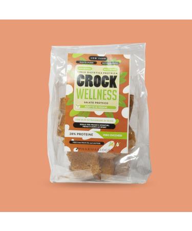 Pharmabiogen Protein snacks Crock Wellness Pizza vegan 100 g