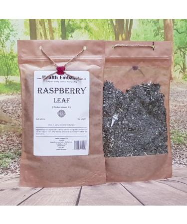 Health Embassy Feuille de Framboisier Tisane | Rubus Idaeus L | Raspberry Leaf Tea (100g) - Buy Online on GoSupps.com