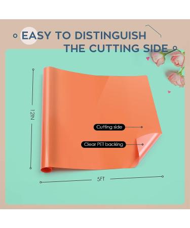 HTVRONT 12x5ft Permanent Vinyl Rolls - 8 Color Adhesive Vinyl for Cricut & Silhouette Cutters | Ideal for Signs, Scrapbooking, and Crafts - Buy Online on GoSupps.com