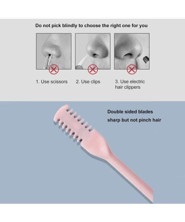 Fdit Multifunctional 8Piece Doubleheaded Nose Hair Trimmer Ear Scoop Nose Hair Scissors for Easy Cleaning Anytime Anywhere - Buy Online on GoSupps.com
