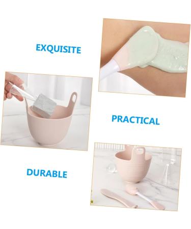 Beaupretty Makeup Accessories 4 Sets facial bowl silicone DIY cosmetic cosmetic bowl brush applicator makeup prep silicone bowl facial mud bowls mix Silica gel skin care set Miss Skincare - Buy Online on GoSupps.com