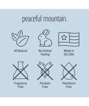 Peaceful Mountain Silver Gel - Colloidal Silver & Aloe Vera for Skin Relief - Non-Greasy Fragrance-Free - 3.5 oz - International Shipping Available - Buy Online on GoSupps.com