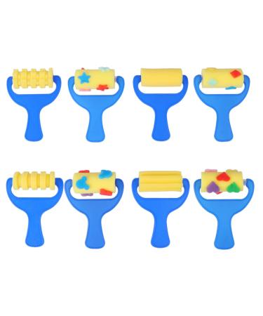 STOBOK Drawing Sponge Roller Brush Kids Paint Graffiti DIY Tool Sponge Brush 8 Pieces - Buy Online on GoSupps.com
