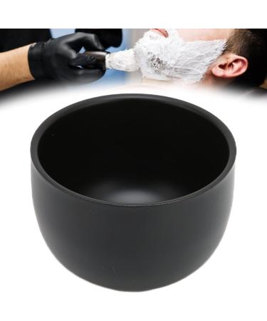 Black Stainless Steel Shaving Soap Peel for Men - Non-Slip Foam Shell & Cups for Rich Warm Shaving Cream - Buy Online on GoSupps.com