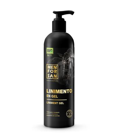 MENFORSAN Liniment Gel for Horses 500 ml | Soothes and Stimulates Muscles | Vegan Friendly 100% Natural | Premium Horse Care