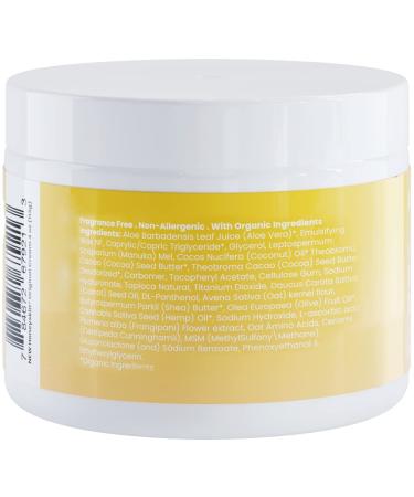 Vitamin C Face Moisturizer and Vitamin E Body Cream for Dry Skin - Itchy Skin Relief, Psoriasis, Eczema & Rash Cream - 4oz (Pack of 1) - Buy Online on GoSupps.com