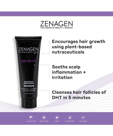 Zenagen Revolve Thickening Shampoo Treatment for Women - 16oz | Hair Loss Solution - Buy Online on GoSupps.com