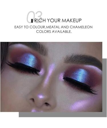 Loose Shadow Pigment Eye Glitter Mud Sequins Eyeshadow Nudes (F One Size) 1 count (Pack of 1) F - Buy Online on GoSupps.com