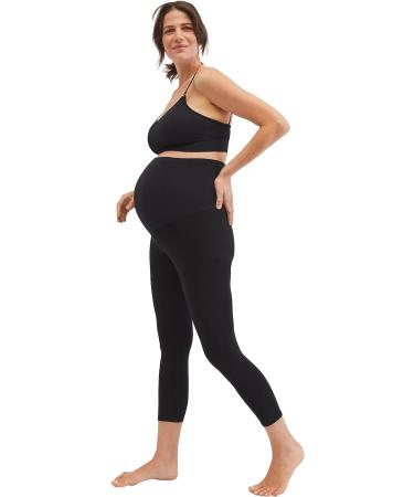 Motherhood Maternity Essential Stretch Leggings XS - Black | Secret Fit Belly - Buy Online on GoSupps.com
