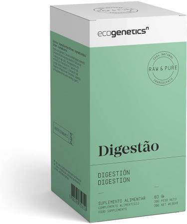 ECOGENETICS - Digestion 60 Capsules | Natural Digestive Enzymes to Relieve Digestive Discomfort Gases and Abdominal Bloating | Probiotics and Intestinal Prebiotics. - Buy Online on GoSupps.com