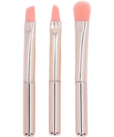 Loose Powder Brush 5 in 1 Makeup Brush Ergonomic Soft Hair Rose Gold Safe Portable Professional for Travel for Makeup Artist - Buy Online on GoSupps.com
