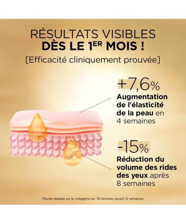 Lashil Beauty - Shots Collagen 5000 mg - Anti-aging action - Nutricosmetics to drink - 14 Day Program - Marine Collagen type 1 and 3 Zinc - Buy Online on GoSupps.com