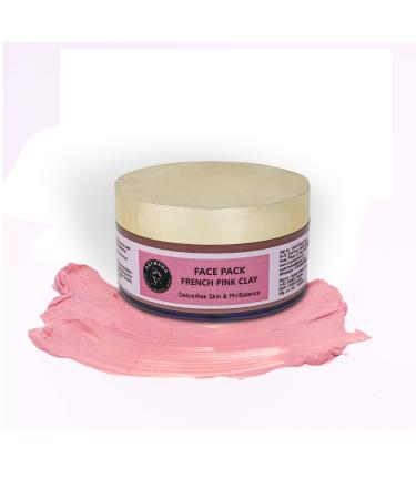 French Pink clay Face Pack | Skin Firming | Natural Skin care Tightens Skin for Healthier Complexion -250 Grams