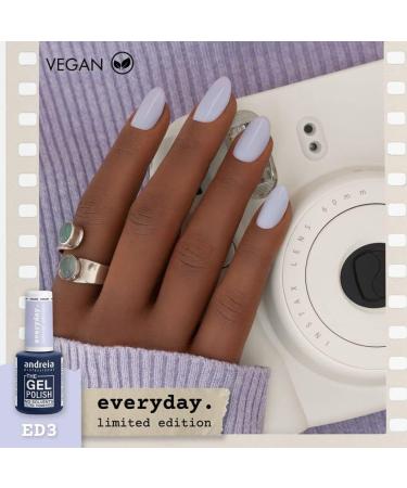  Andreia Andreia Professional - The Gel Polish - Solvent Free Gel - Limited Colour Collection - ED4 Pastel Coral - Buy Online on GoSupps.com
