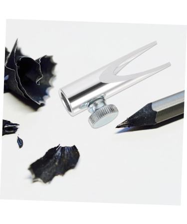 FRCOLOR Eyebrow Sharpening Tool Portable Pencil Sharpener Pencil Sharpeners Dual Sharpener for Eyeliner Pencil Eyebrow Sharpener Eyebrow Pen Metal Pencils Sharpeners Aluminum Alloy Silver 4.5x2cm - Buy Online on GoSupps.com