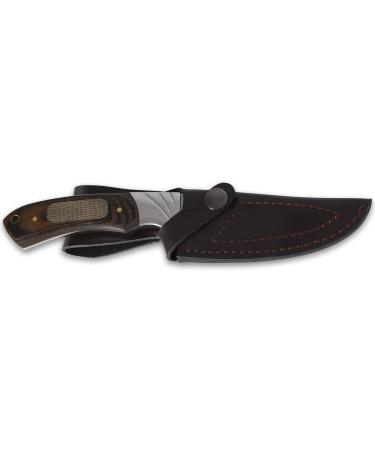 Ifield Camper Survival Knife - 10.8 cm Stainless Steel Blade | Versatile Hunting & Camping Tool with Belt Sheath for Fishing & Outdoor Activities - Buy Online on GoSupps.com