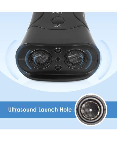 YurDoca Anti Barking Device Handheld Dog Repeller Trainer Dual-Channel Dog Repeller Ultrasonic Handheld Dog Training Tool 3 in 1 Bark Control Tool Frequency Levels Humanized and Safe for Cats Black-New10 - Buy Online on GoSupps.com