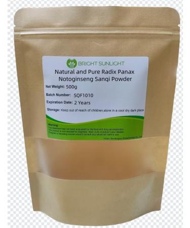 500g Natural and Pure Radix Panax Notoginseng Sanqi Powder - Buy Online on GoSupps.com
