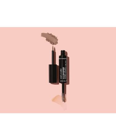 Markwins Wet n Wild Brow Duo Duo of Eyebrow Gel and Eyebrow Powder to Shape Define and Fill Eyebrows Neutral Brown Shade - Buy Online on GoSupps.com