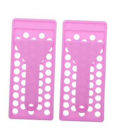 Healeved Diy Lip Gloss Crafting Kit 50 Hole Filling Tray 2 Sets Lipstick Making Kit