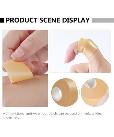 Healifty Invisible Tape Pads - 4 Rolls Soft Cushions for Women - Toe Protectors Against Pain and Blisters - Water Proof Tape for High Heels (Khaki) - Buy Online on GoSupps.com