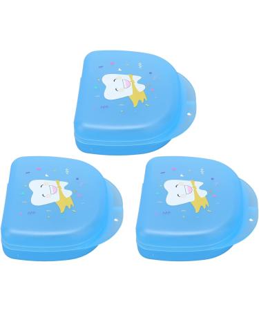 Buy Verdant Touch Retainer Case - 3PCS Dental Orthodontic Container for Mouthguards | Durable & Portable Blue Retainer Box - Ship Internationally! - Buy Online on GoSupps.com