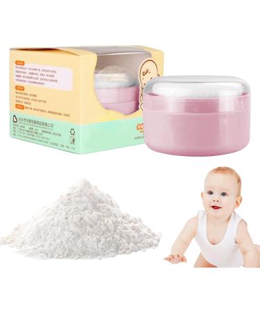 Bo te houppette pour le bain des tout-petits Houppette poudre pour b b et r cipient pour la plage les voyages la maison 1 unit (Lot de 1) - Buy Online on GoSupps.com