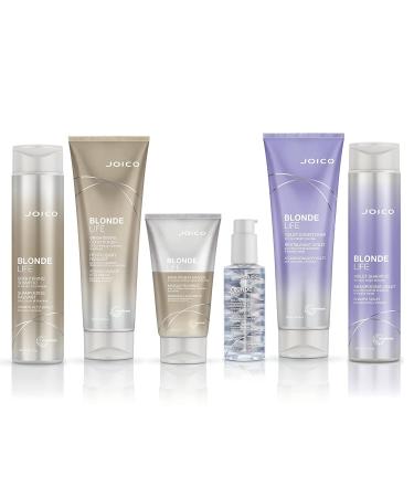 Joico Blonde Life Brightening Masque - Hydrating & Detoxifying Treatment for Blonde Hair 5.1 Fl Oz - Buy Online on GoSupps.com