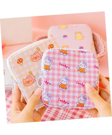 Healeeved 4-Piece Aunt Towel Storage Bag | Menstrual Bandages Accessories for Teenage Girls & Women | Travel-Friendly Polyester Period Bag - Buy Online on GoSupps.com